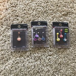 Belly button rings